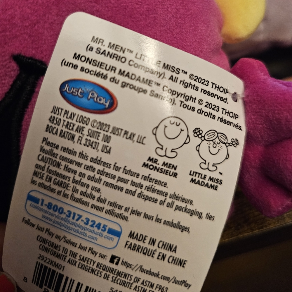 NWT Little Miss Memes Plushies SET OF 5 (Full Collection) Collectible Toys - Picture 3 of 7